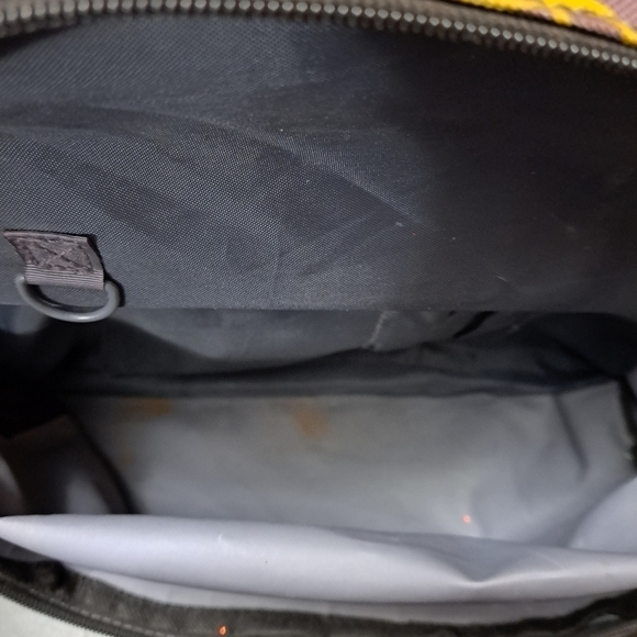 Men's Graffitti Covered Canvas Back Pack - Picture 7 of 9